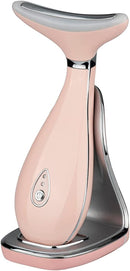 Skin Rejuvenation Beauty Device, 3-IN-1 Neck Face Beauty Massager, At-home Facial Spa Tool and Microglow Handset