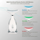 Skin Rejuvenation Beauty Device, 3-IN-1 Neck Face Beauty Massager, At-home Facial Spa Tool and Microglow Handset